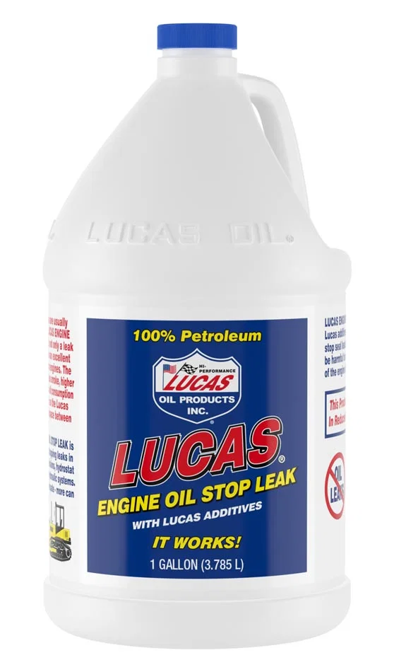 10279 – LUCAS OIL Oil Stop Leak, Use To Stop Leaks In Engine 1 Gallon Jug Single
